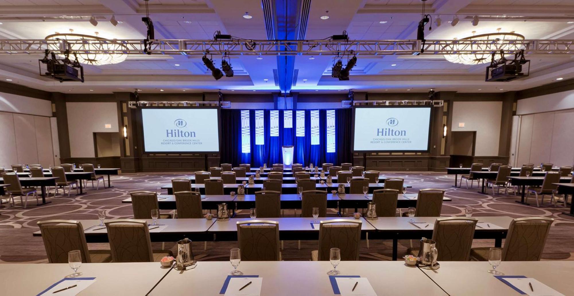 Hilton Chicago Oak Brook Hills Resort & Conference Center מראה חיצוני תמונה